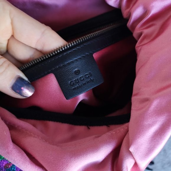 Gucci backpack with gold tiger hardware - Picture 10 of 13